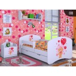 Otroška postelja Happy babies Medo z balonom 08